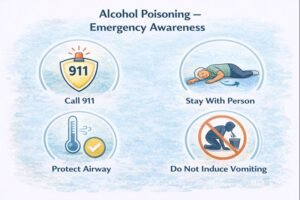 Alcohol poisoning emergency guidelines