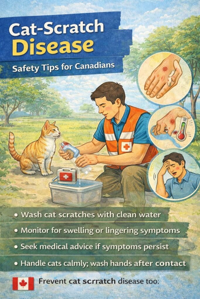 Cat-scratch disease safety tips for Canada