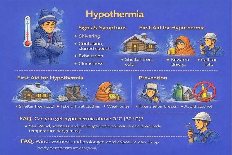 Hypothermia Prevention and first aid guide