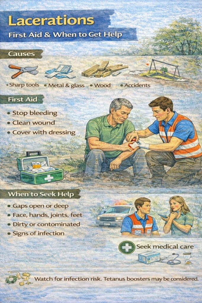 Laceration First Aid