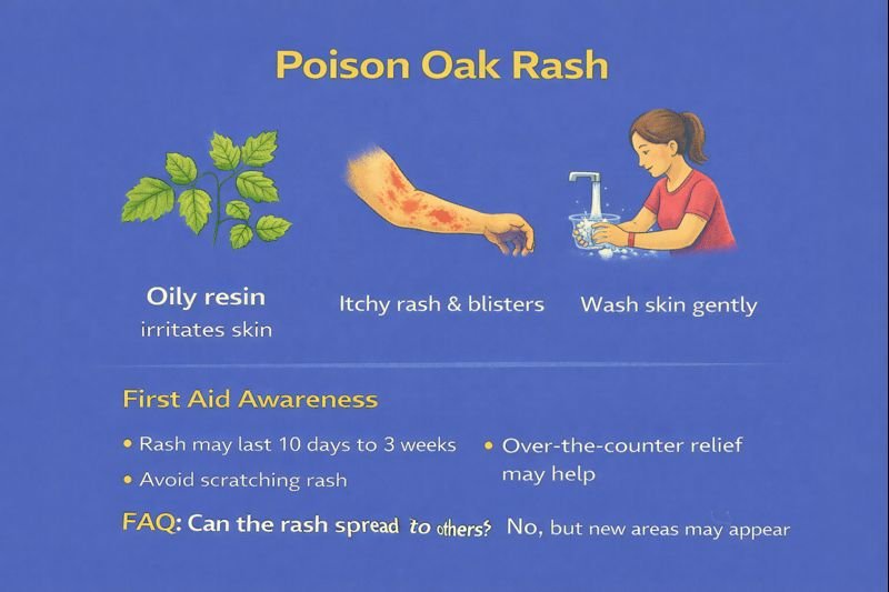 Poison oak rash prevention guide