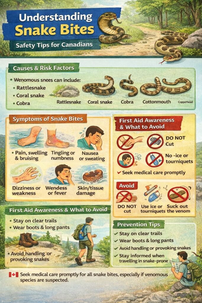 Understanding snake bites safety tips