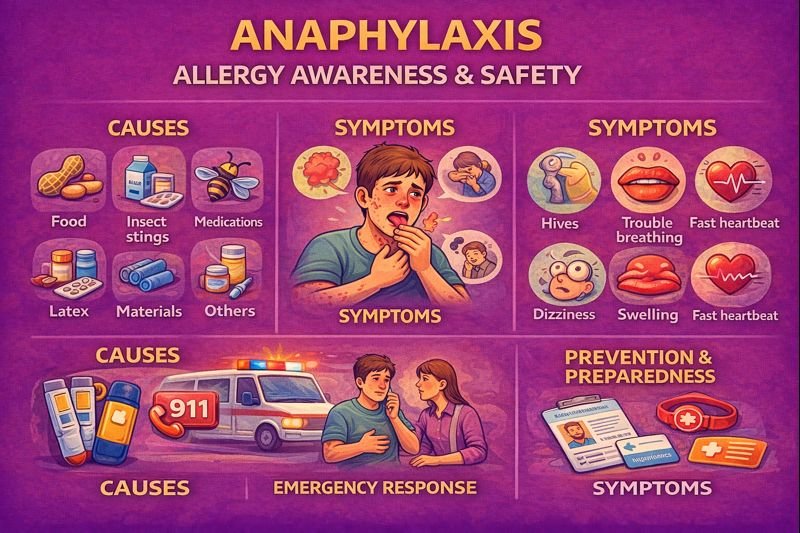 Anaphylaxis awareness and safety guide
