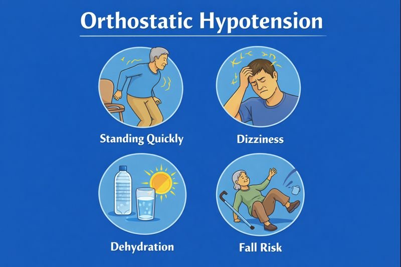 Understanding orthostatic hypotension symptoms