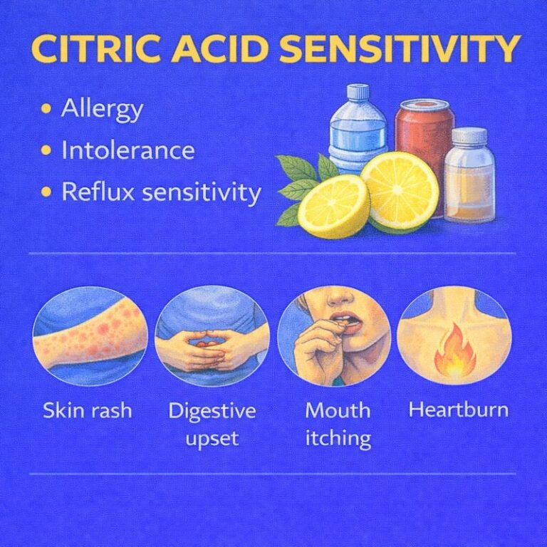 Citric Acid Sensitivity & Citrus Allergy Awareness