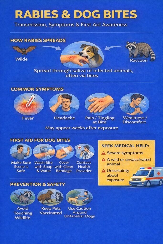 Rabies and dog bite safety guide