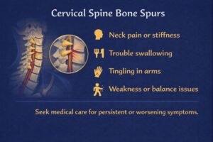 Cervical spine bone spurs symptoms guide