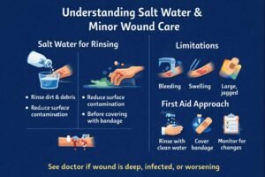 Salt water and wound care guide