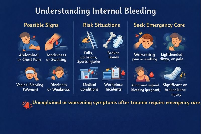 Understanding internal bleeding key signs and risks