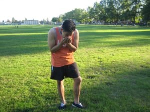 Exercise-induced allergic reaction