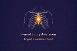 Sternal injury awareness infographic