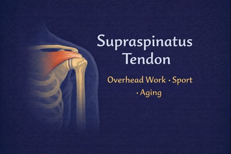 Supraspinatus tendon and joint overview