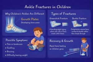 Ankle fractures in children explained