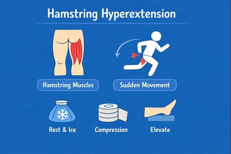 Hamstring Hyperextension prevention and recovery