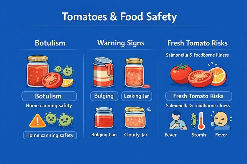 Tomato safety tips and risks