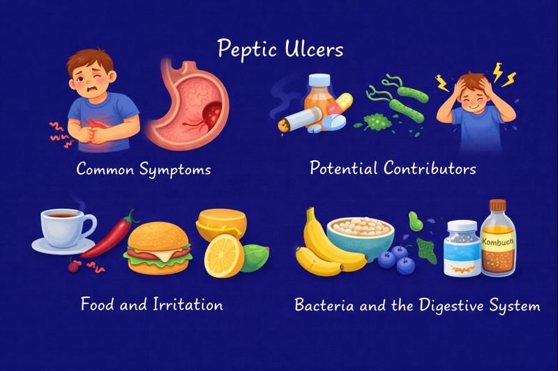 Understanding peptic ulcers and their causes