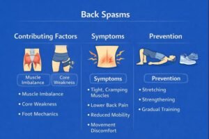 Back spasms causes, symptoms, and prevention