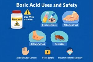 Boric acid uses and safety tips