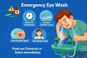 Emergency eye wash procedures explained