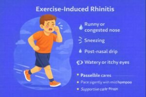 Exercise-induced rhinitis symptoms explained