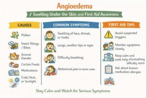 Angioedema awareness and first aid tips
