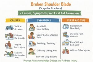 Understanding a broken shoulder blade injury