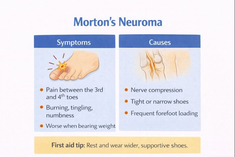 Understanding Morton's Neuroma symptoms and causes
