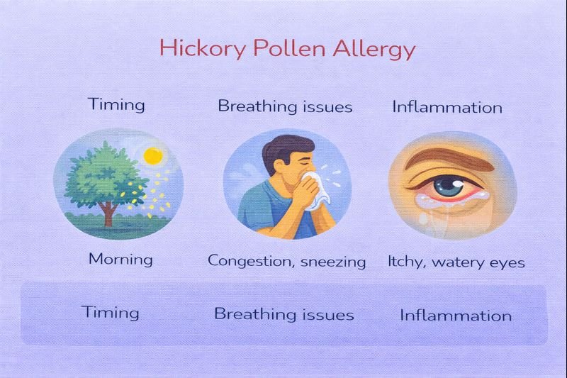 Hickory pollen allergy guide