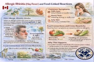 Understanding allergic rhinitis and food reactions