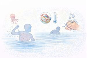 Swim safely in open water