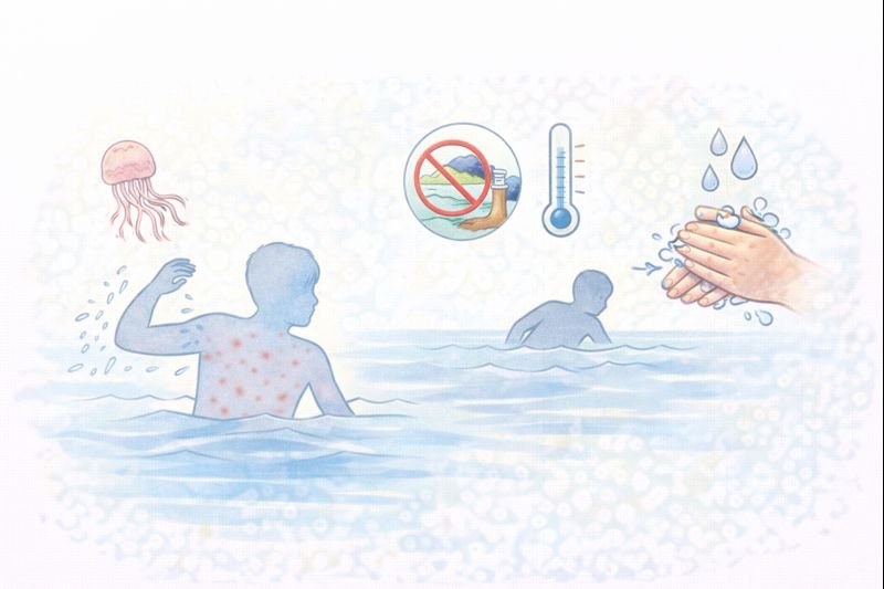 Swim safely in open water