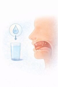 Dry mouth and hydration