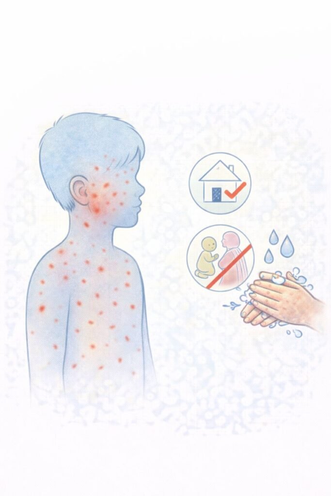 Health tips for managing chickenpox