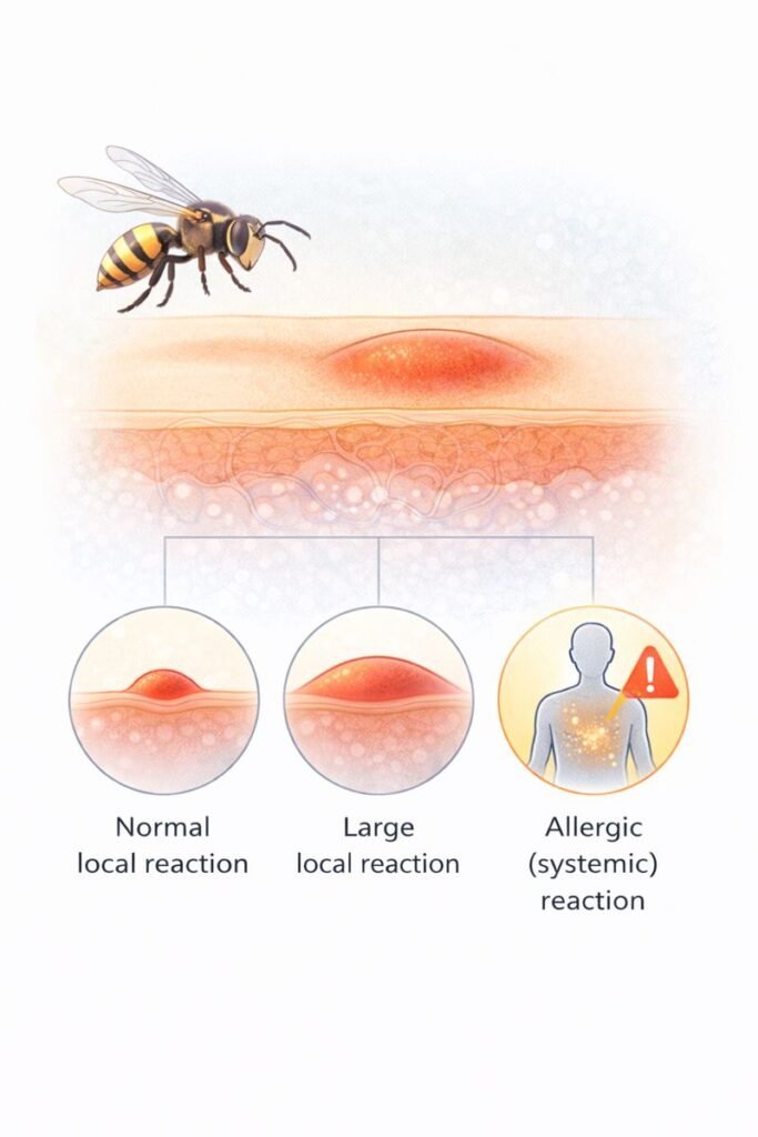 Insect Sting Allergy Reaction Explained