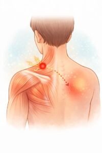 Myofascial pain and referred pain mapping
