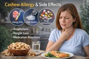 cashew allergy and side effects