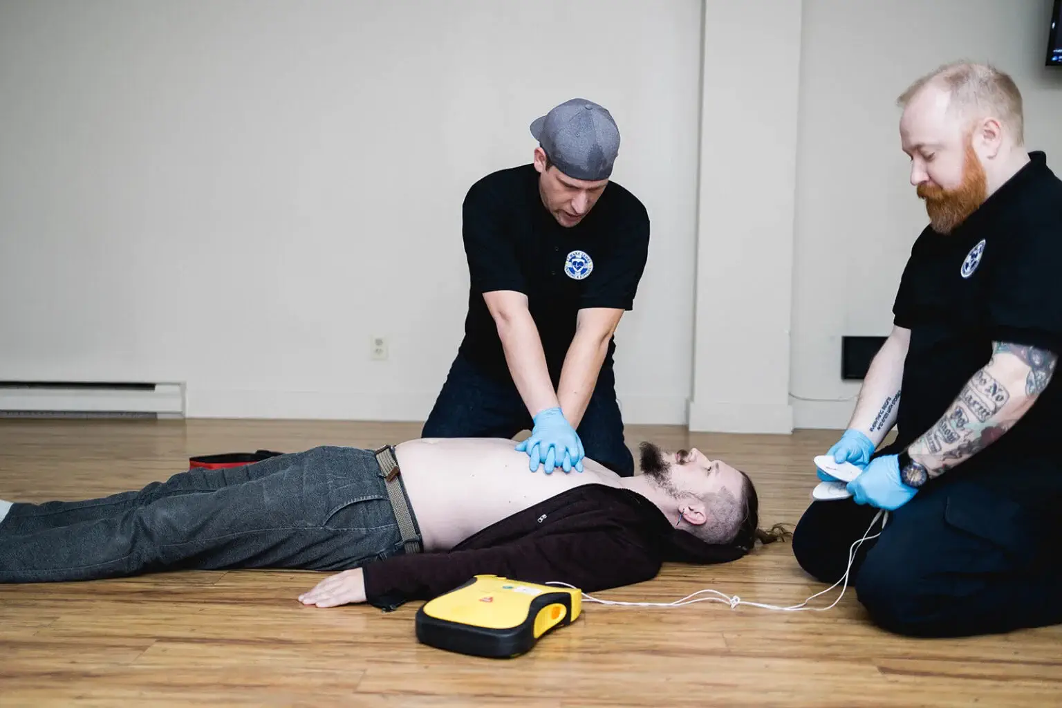 ST Mark James Standard First Aid Courses